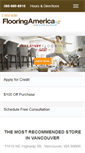 Mobile Screenshot of cascadeflooring-america.com